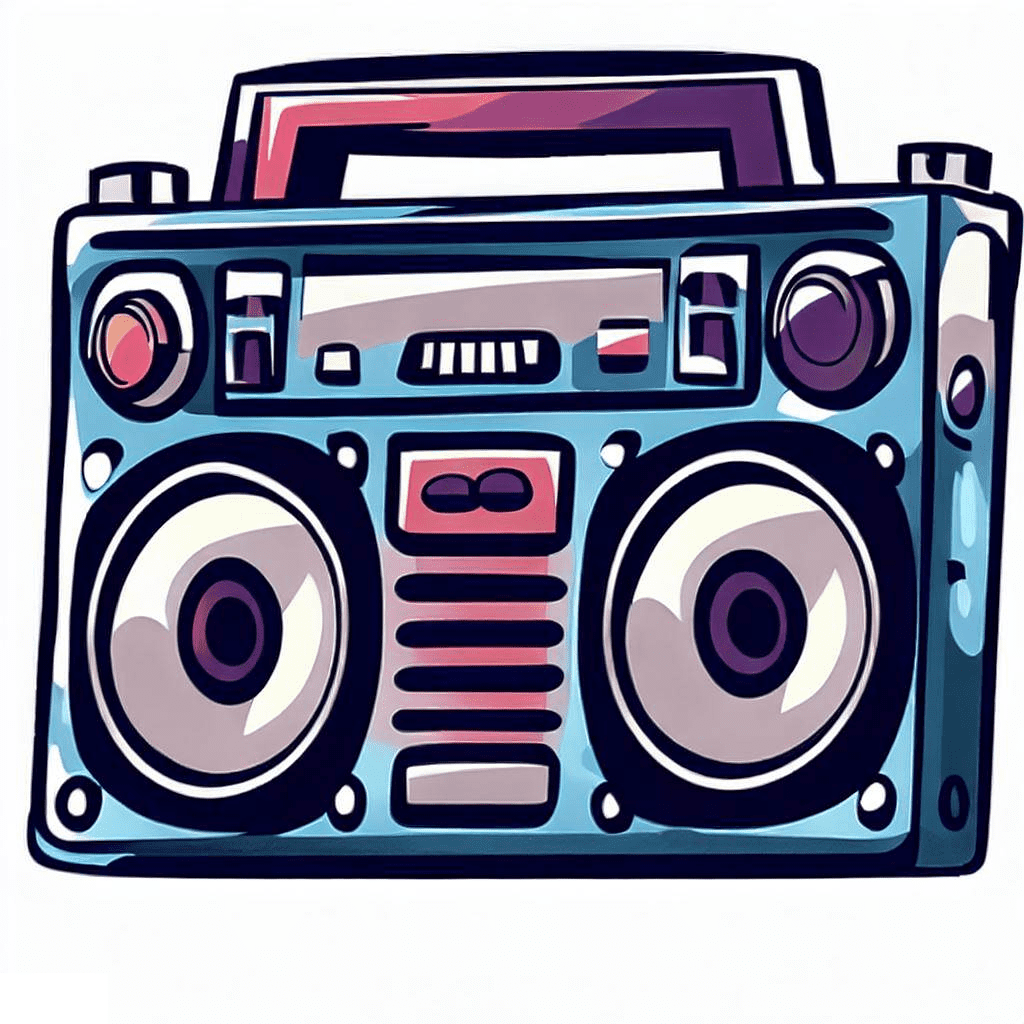 Boombox Clipart Download