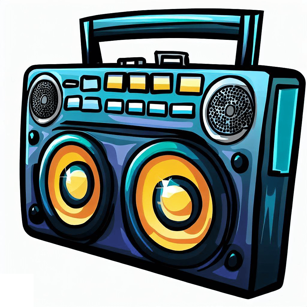 Boombox Clipart For Free