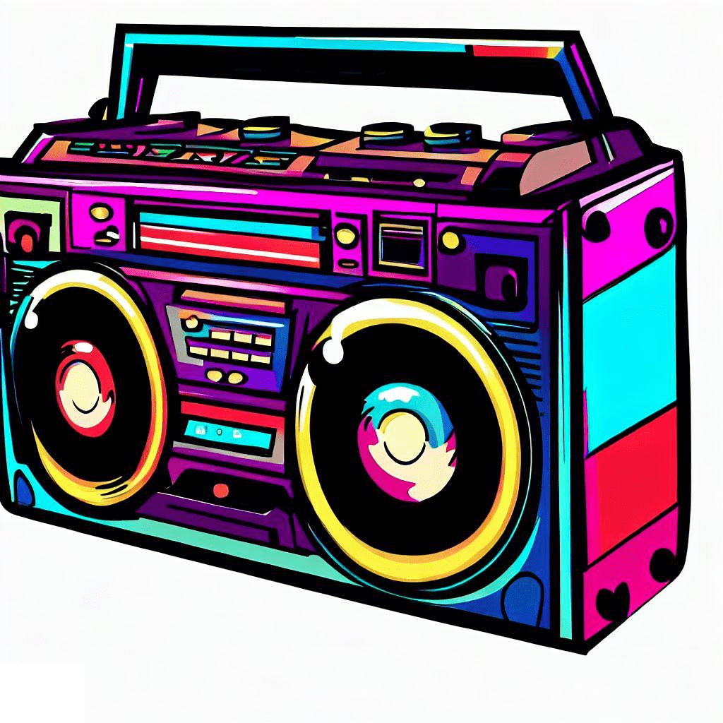 Boombox Clipart Free Download