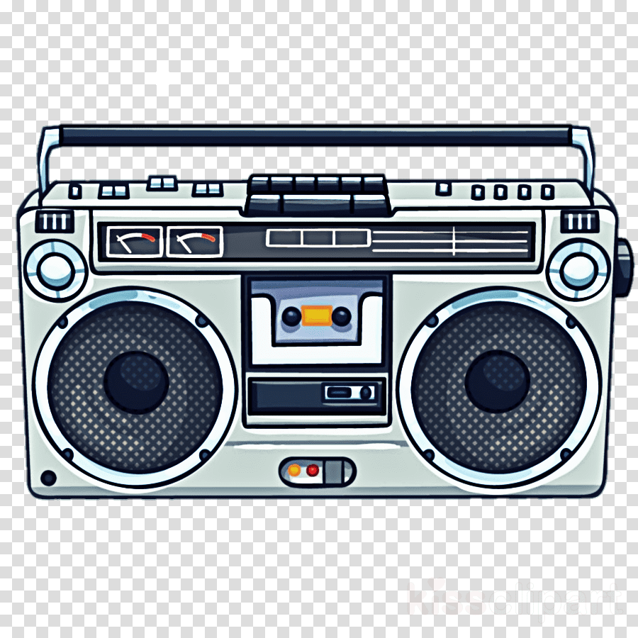 Boombox Clipart Free Image