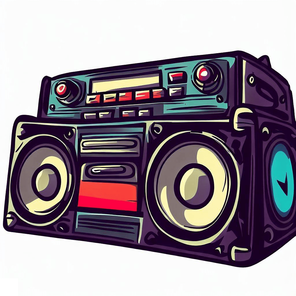 Boombox Clipart Images