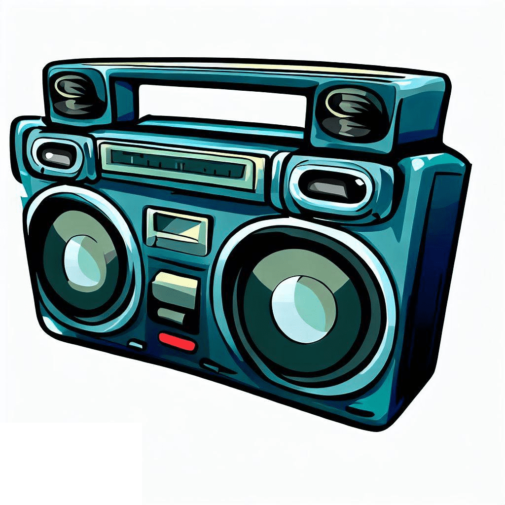 Boombox Clipart Picture