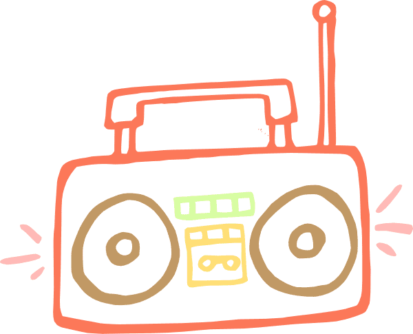 Boombox Clipart Png Download