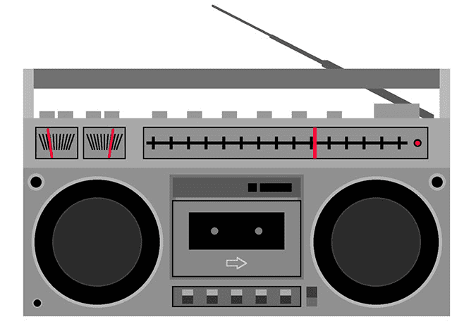 Boombox Clipart Png Free