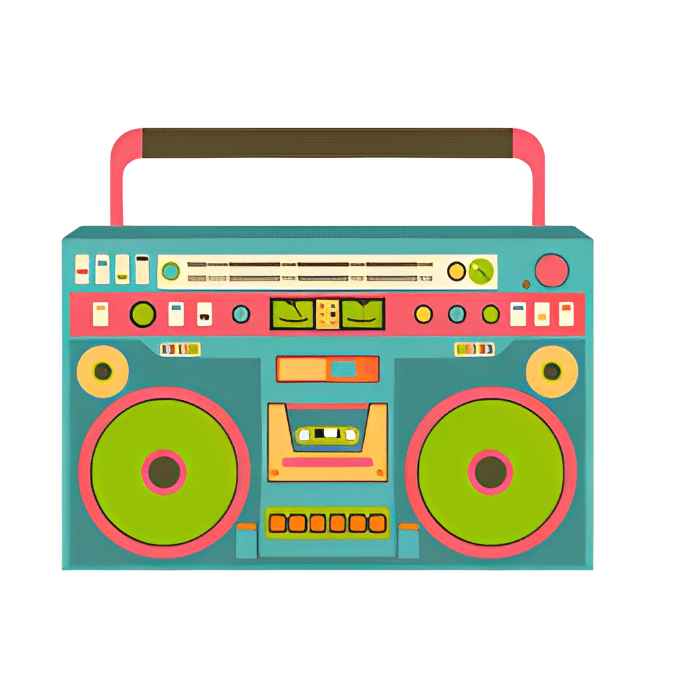 Boombox Clipart Png Image