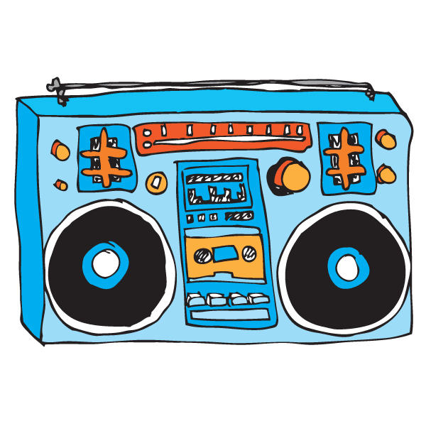 Boombox Clipart Png Pictures