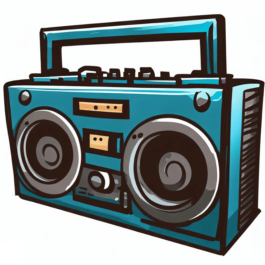 Boombox Clipart Png