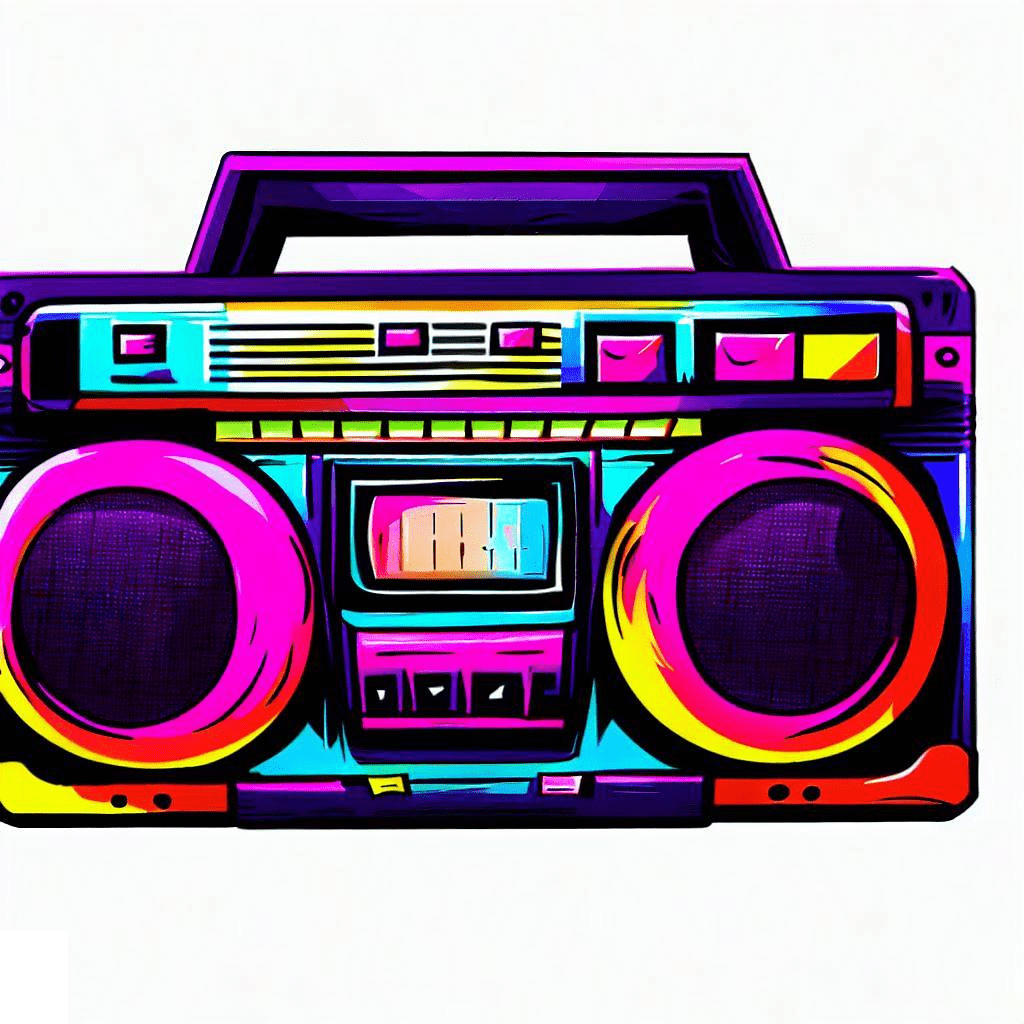 Boombox Free Clipart