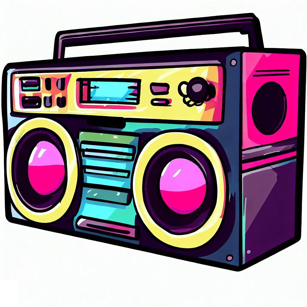 Boombox Free Png Image