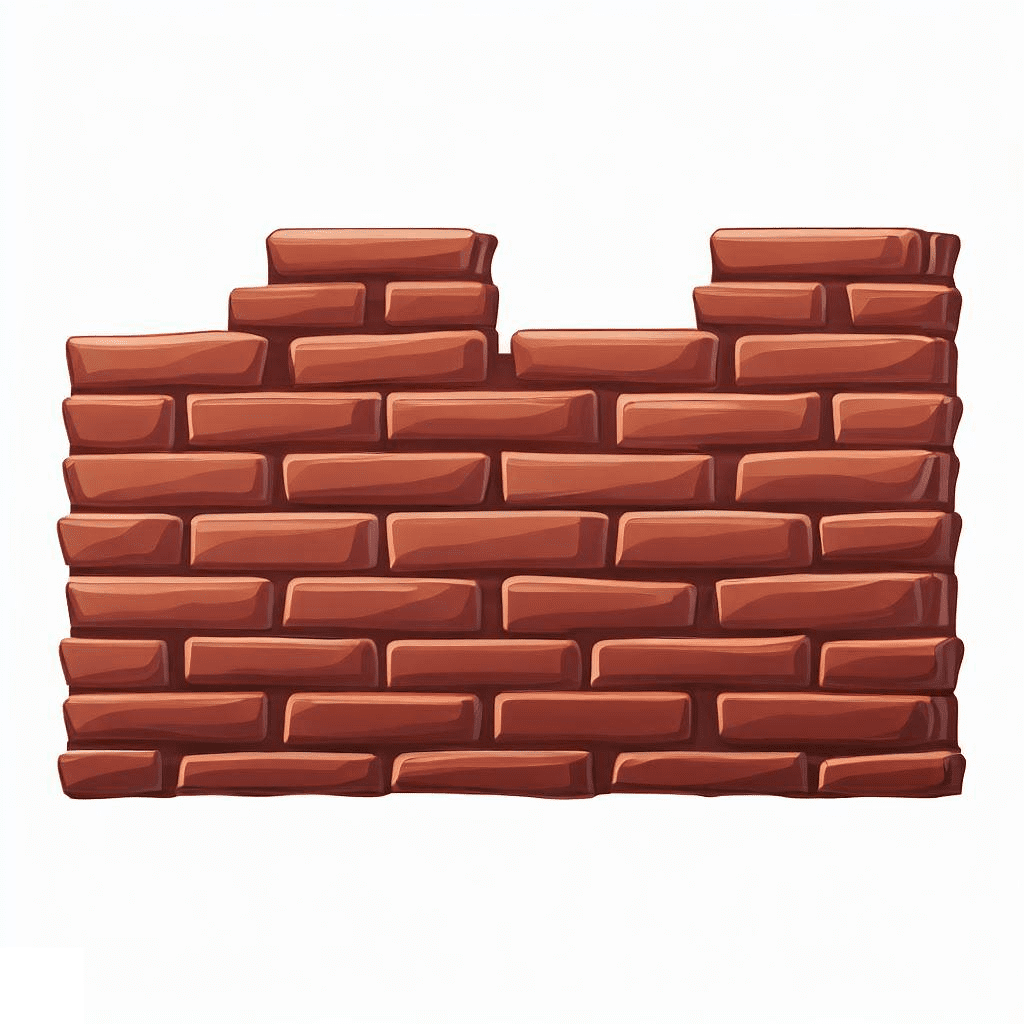Brick Wall Clip Art Image
