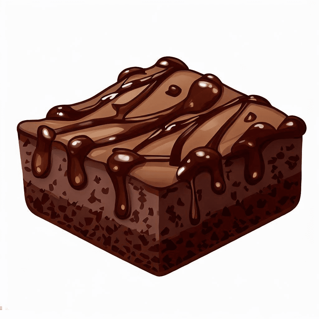 Brownie Dessert Clipart