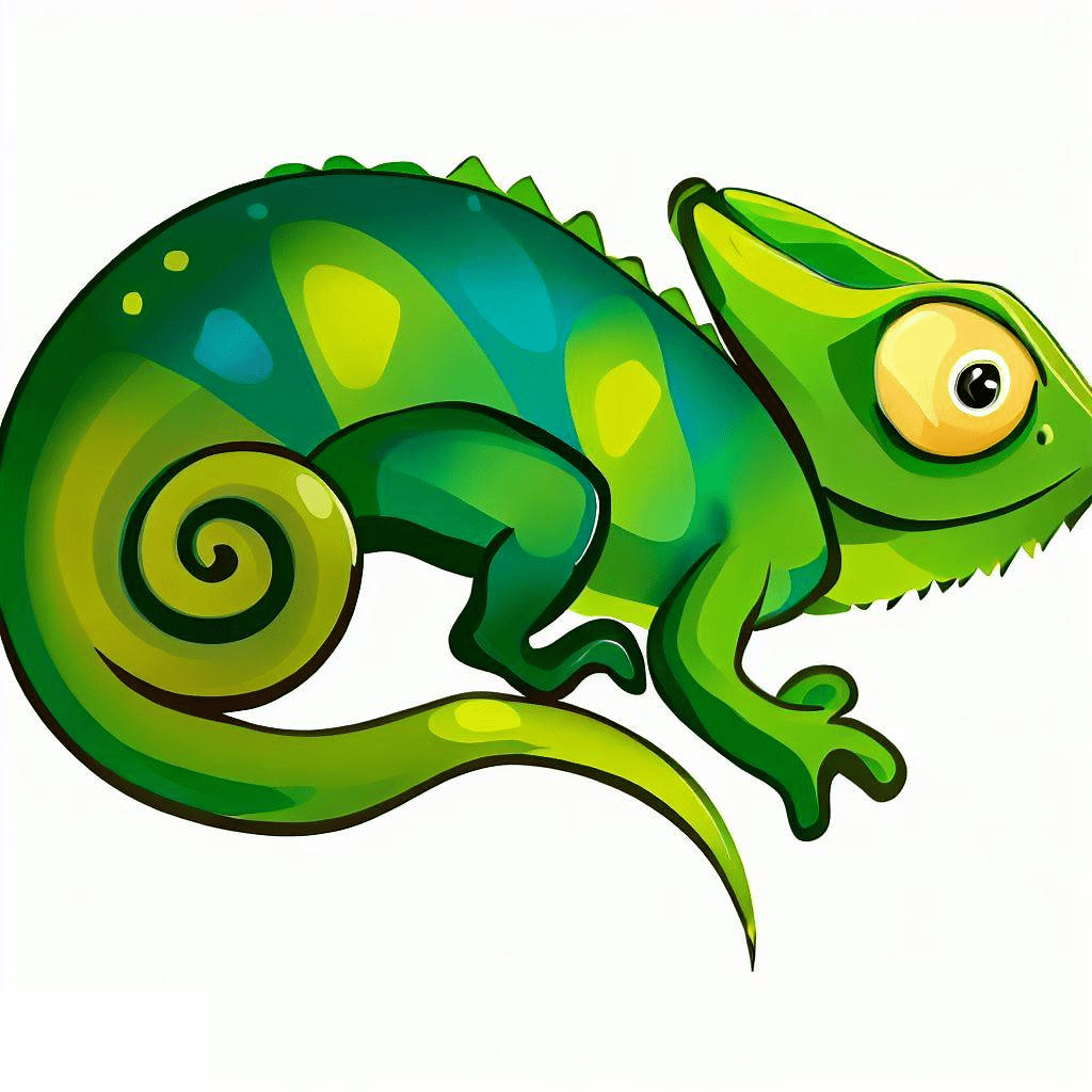Chameleon Clip Art