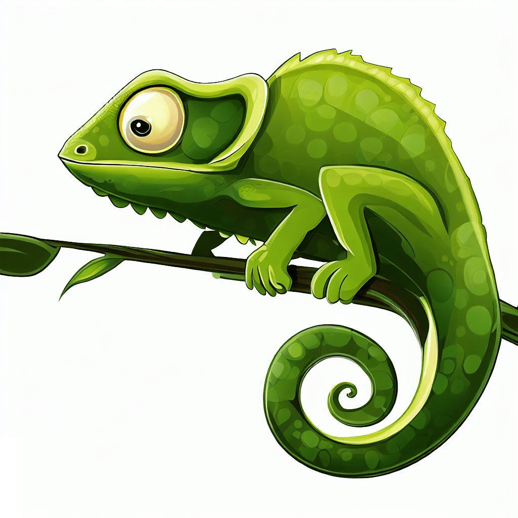 Chameleon Clipart Image