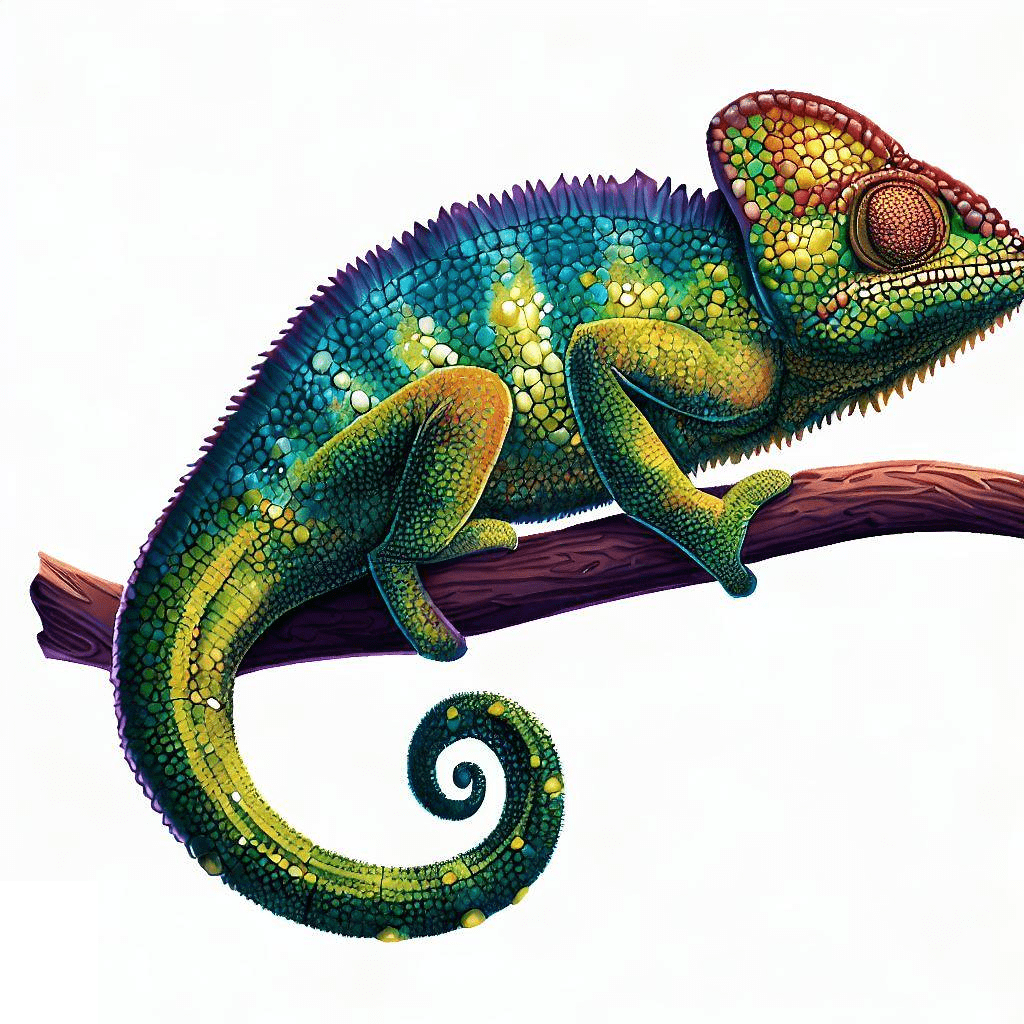 Chameleon Clipart Png Free