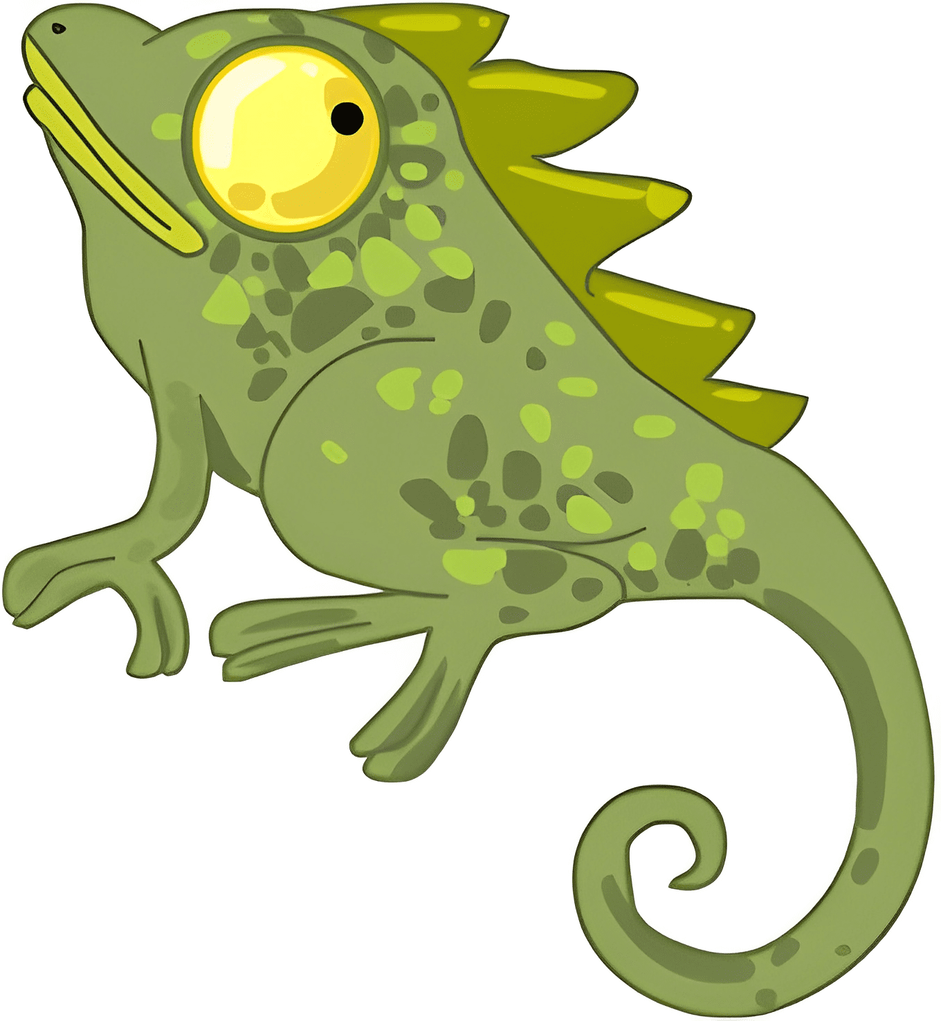Chameleon Clipart Png Picture