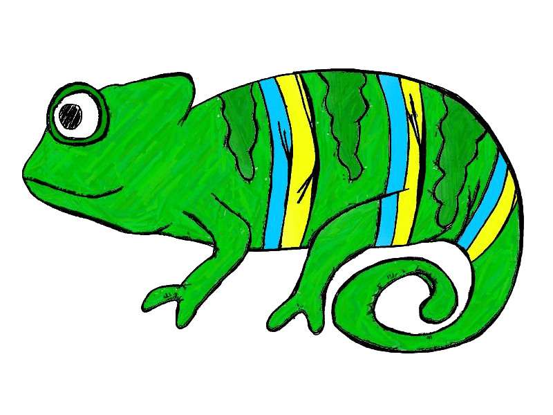Chameleon Clipart Png Pictures