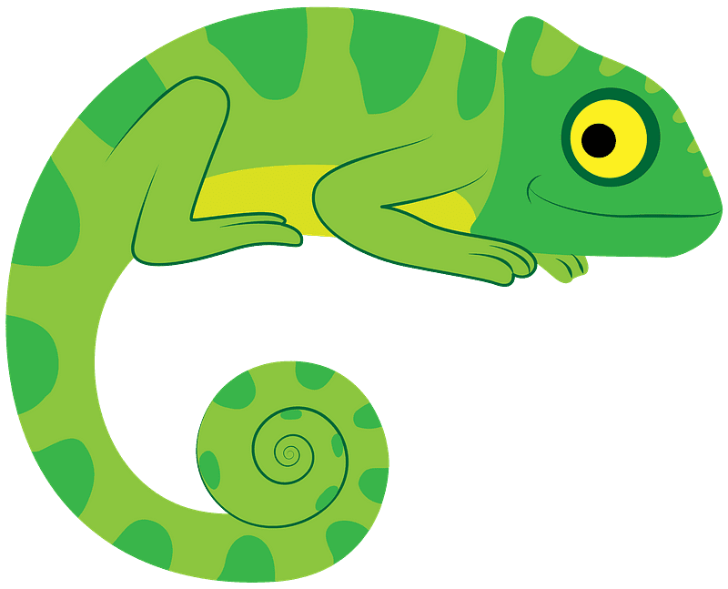 Chameleon Clipart Transparent Free