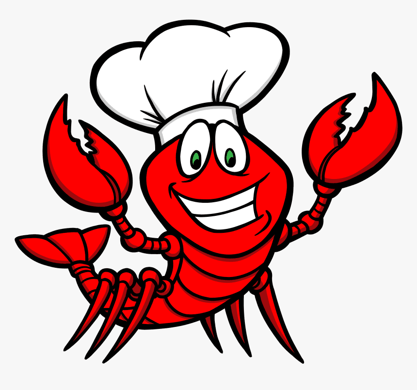 Chef Crawfish Clipart