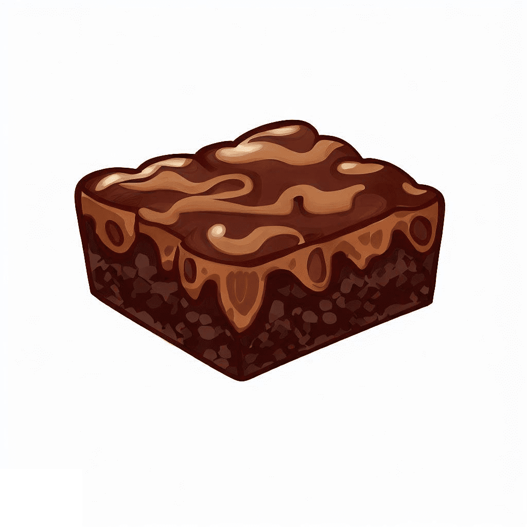 Chocolate Brownie Clipart Picture