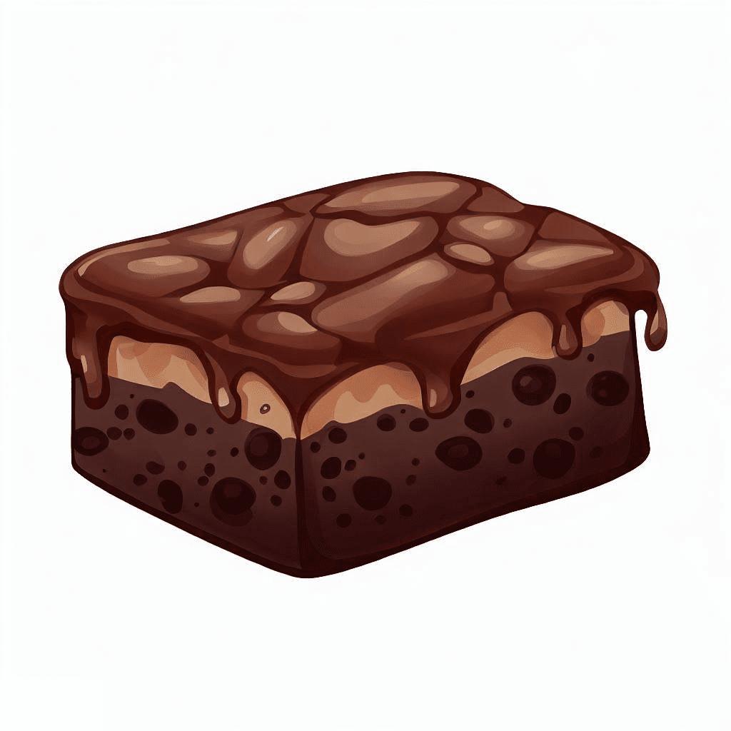 Chocolate Brownie Clipart Pictures