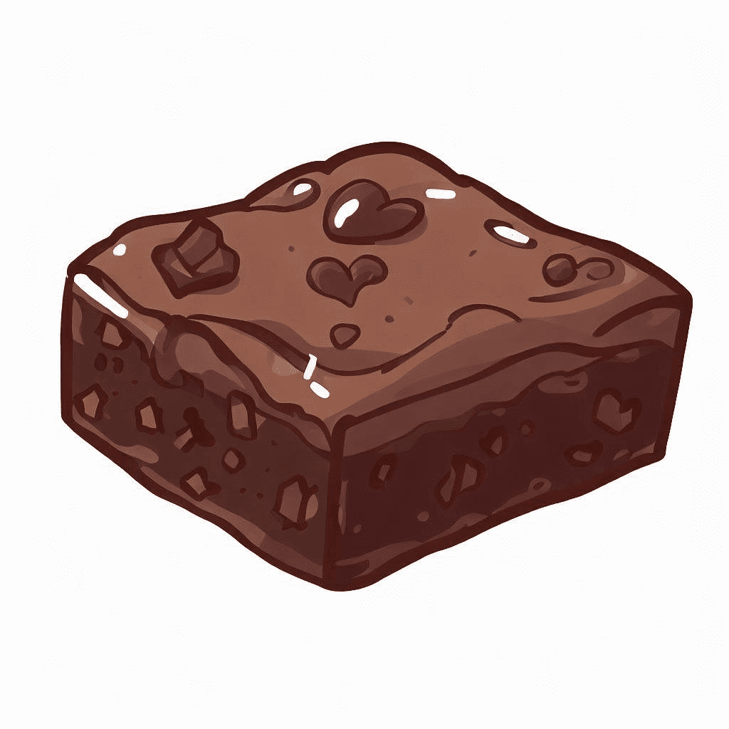 Chocolate Brownie Free Clipart