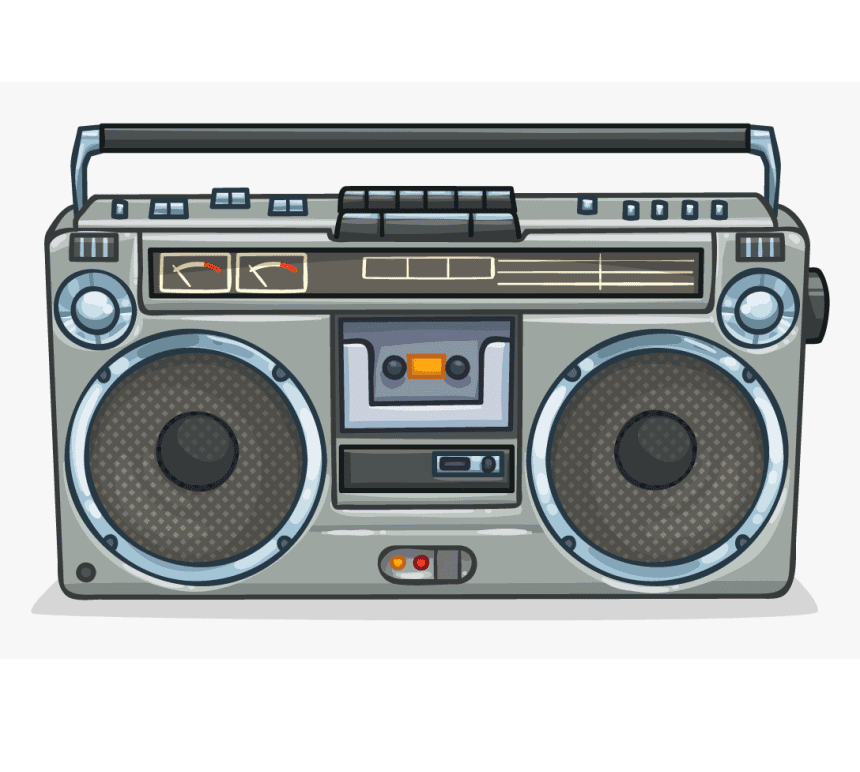 Clipart Boombox Image