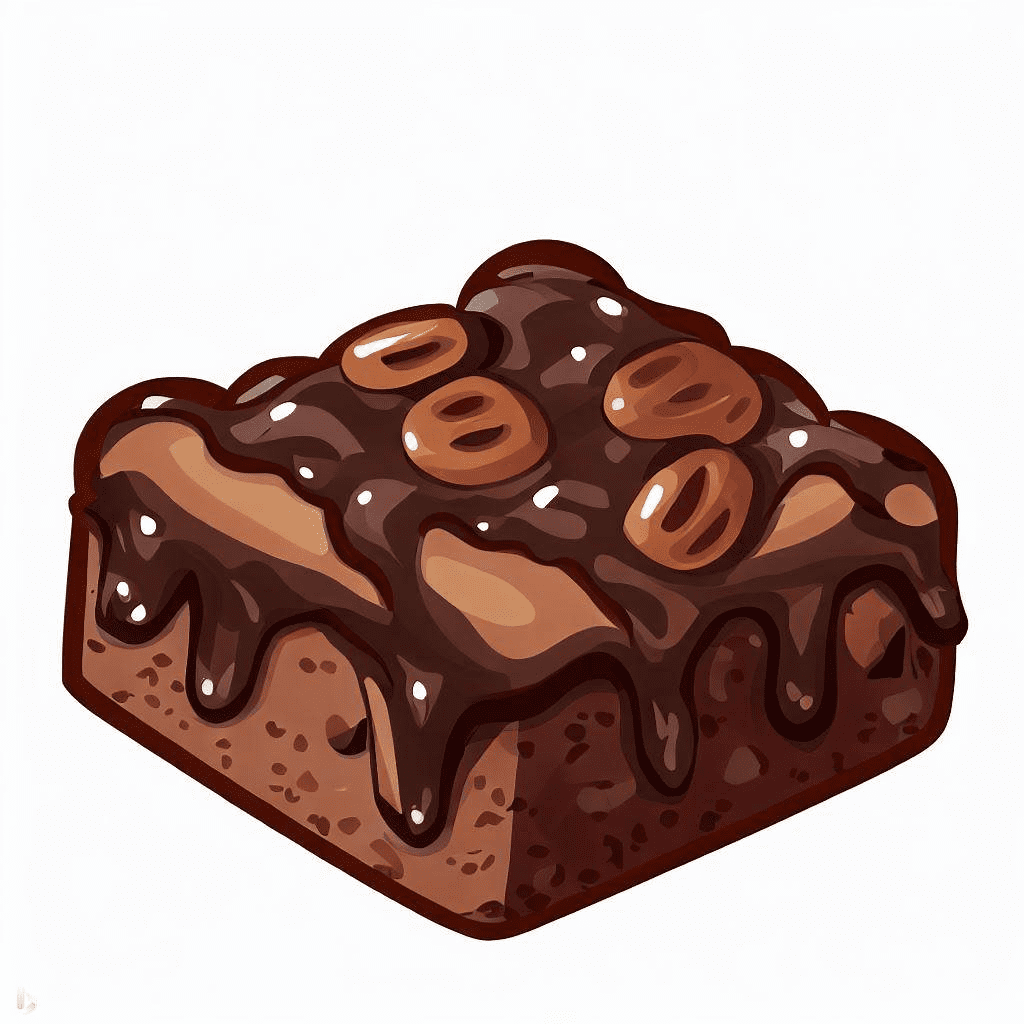 Clipart Chocolate Brownie