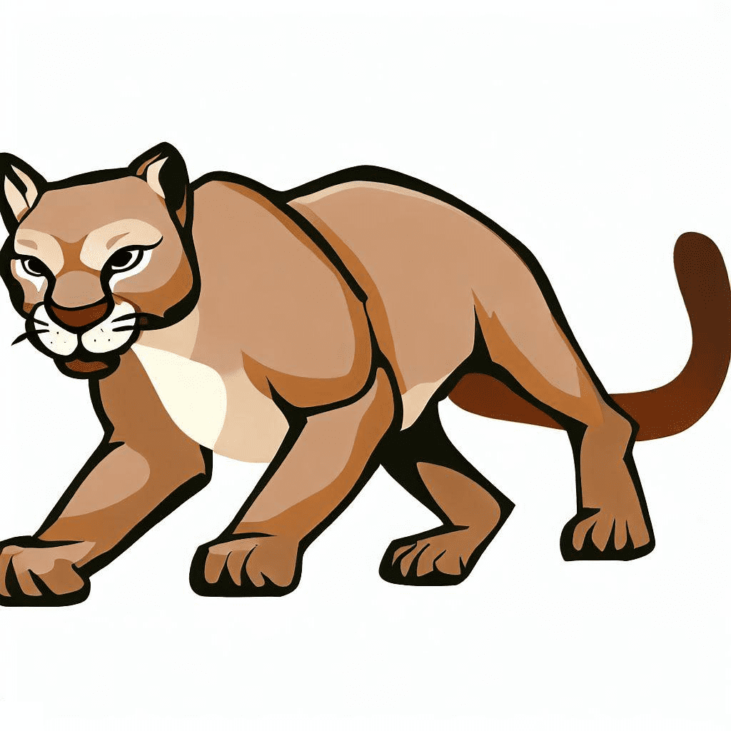 Clipart Cougar Png Download