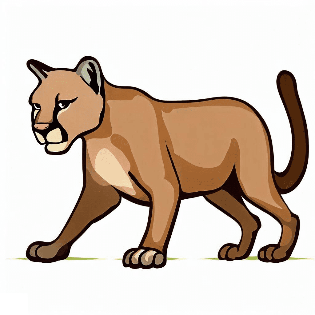 Clipart Cougar Png Image