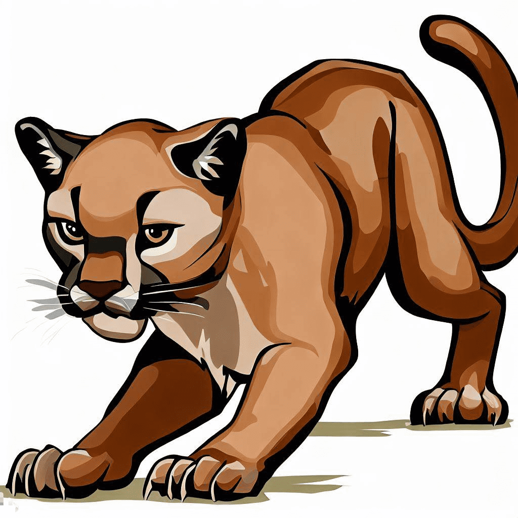 Clipart Cougar