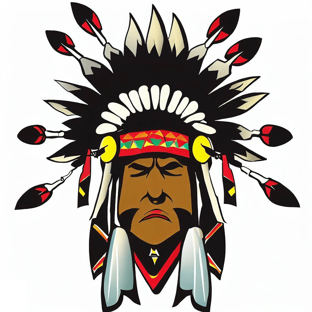 Clipart Native American Chief