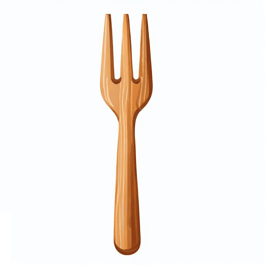 Clipart Wooden Fork