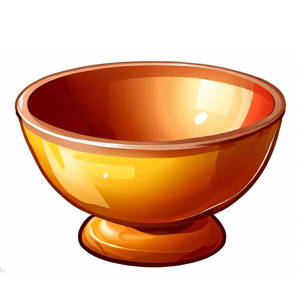 Clipart of Bowl