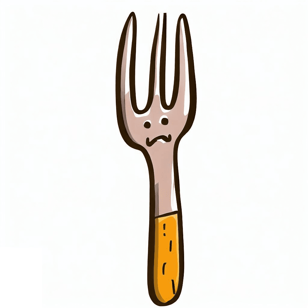 Clipart of Fork