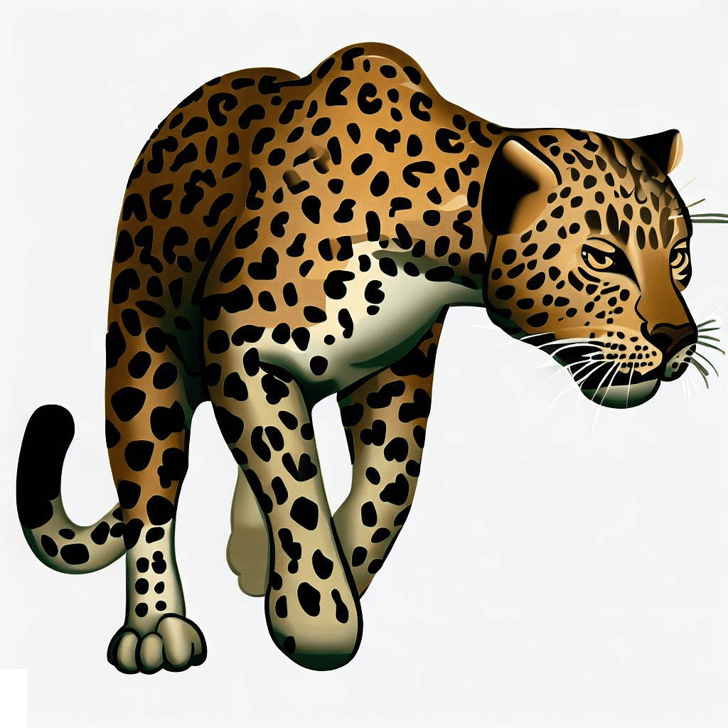 Clipart of Leopard