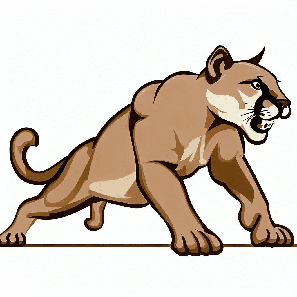 Cougar Clipart Free Image