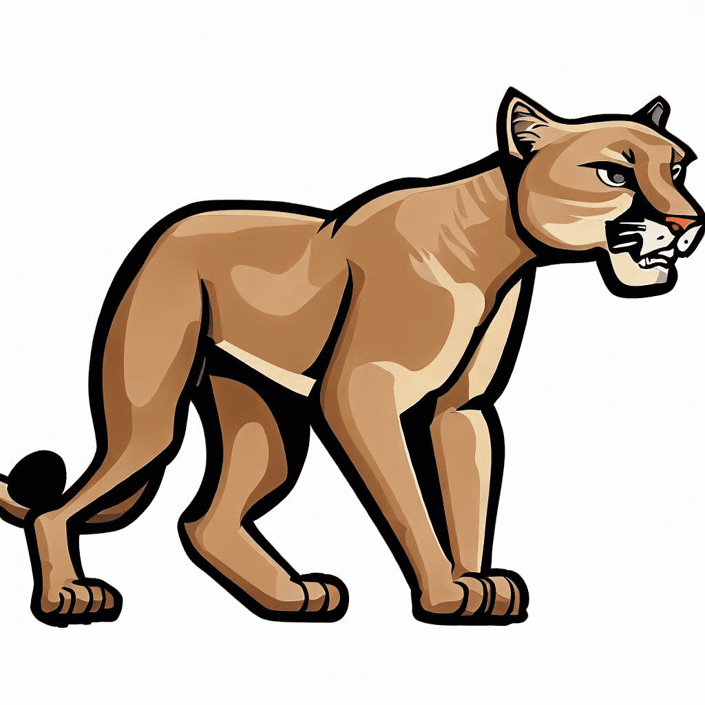 Cougar Clipart Free Picture