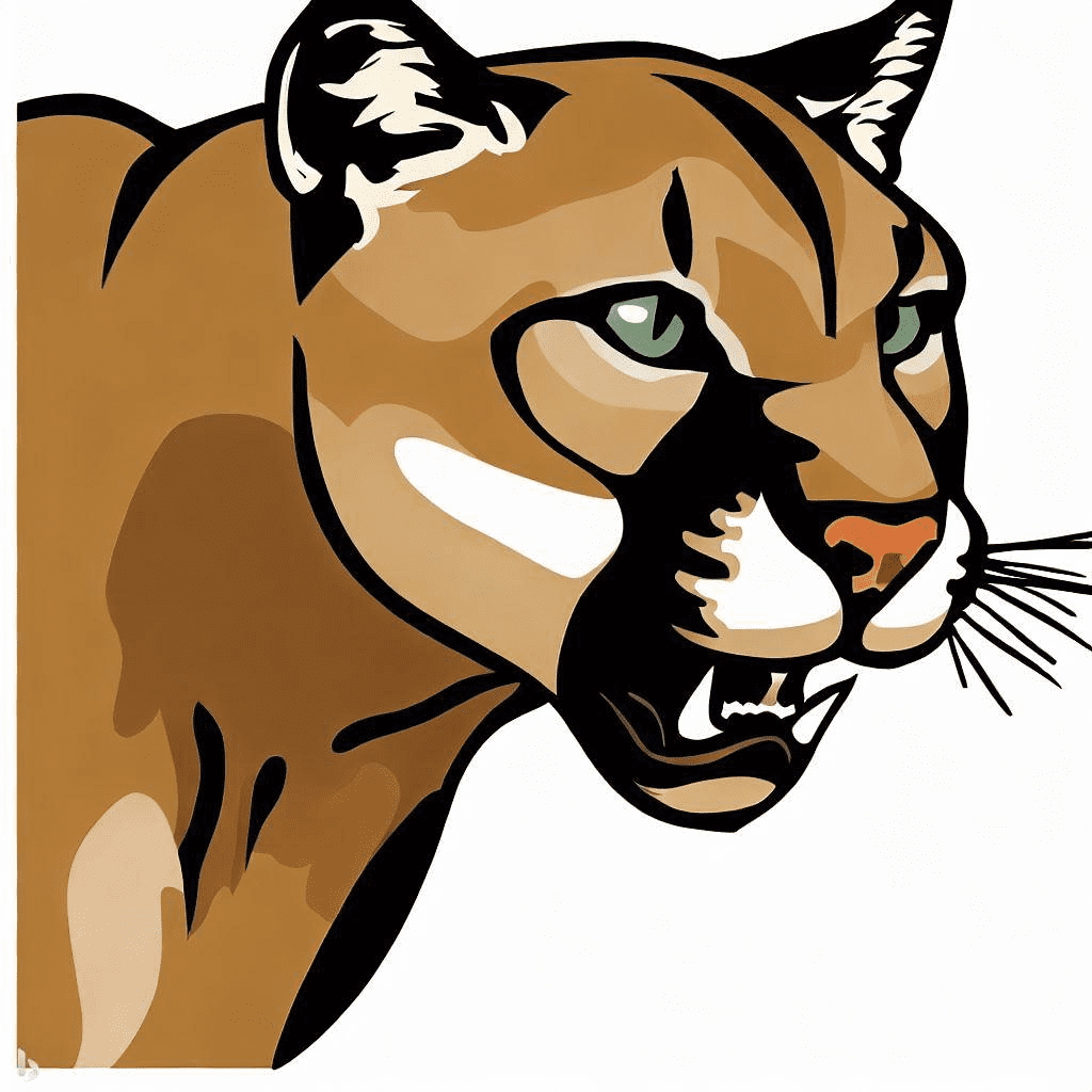 Cougar Clipart Png Free