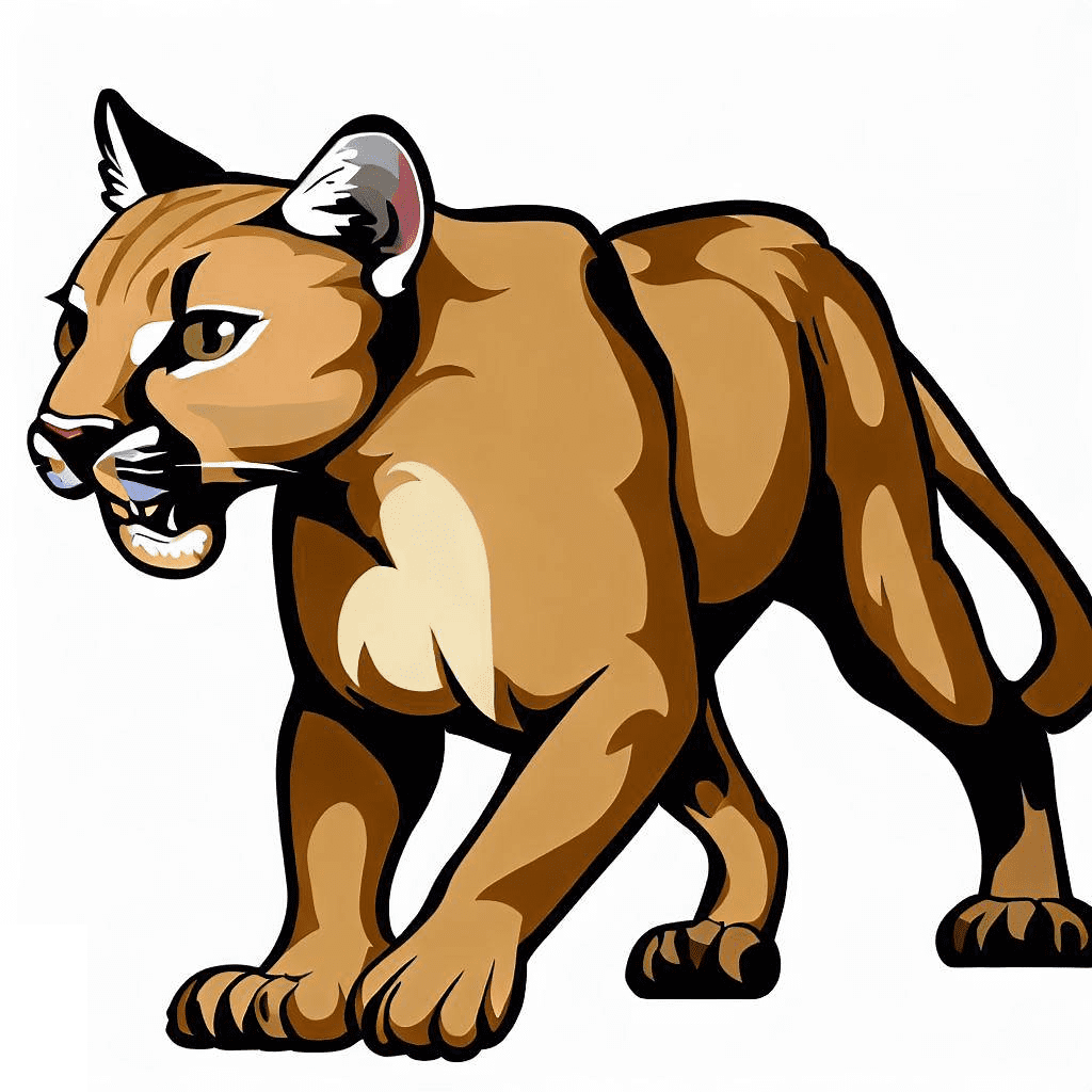 Cougar Free Clipart