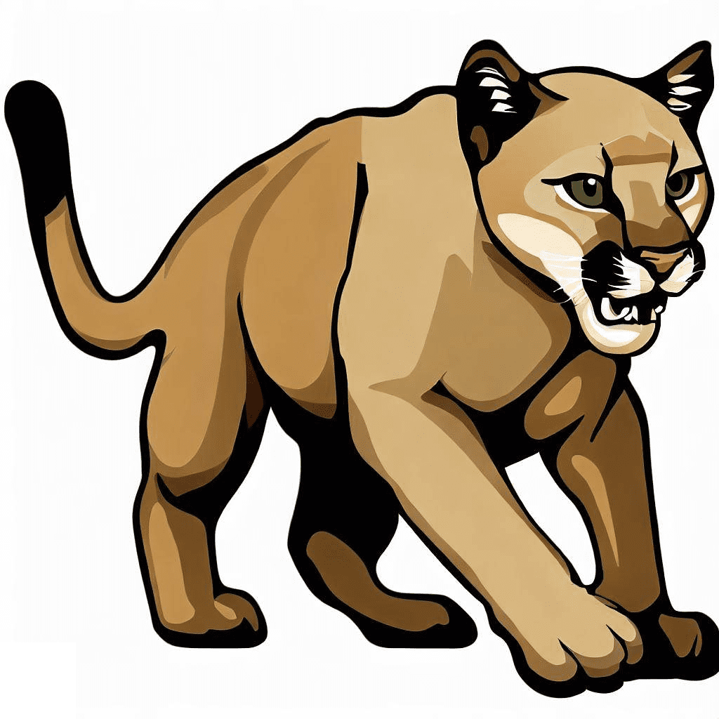 Cougar Png Clipart
