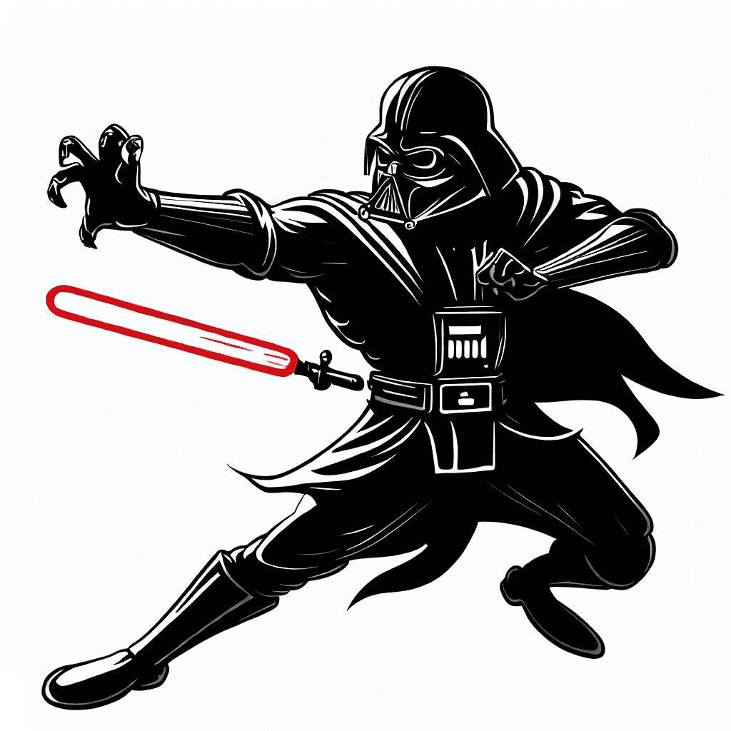 Darth Vader Clip Art Image