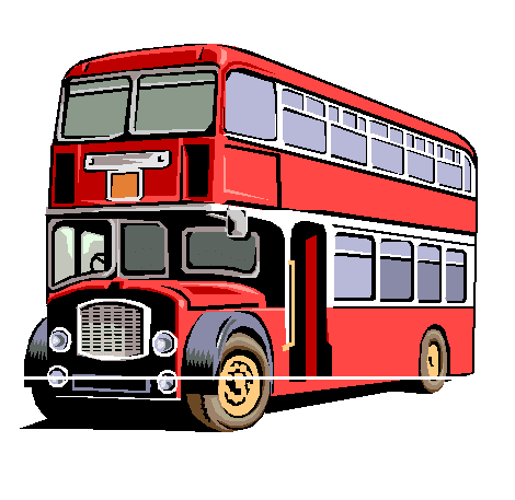 Double Decker Bus Clipart