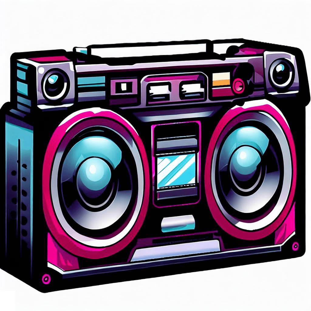Download Clipart Boombox
