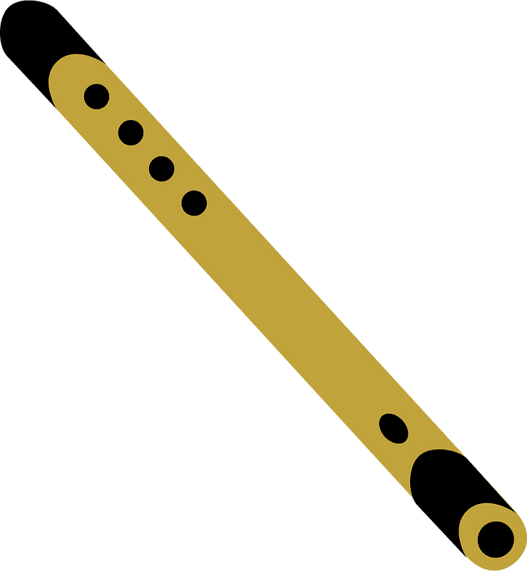 Flute Transparent Clip Art