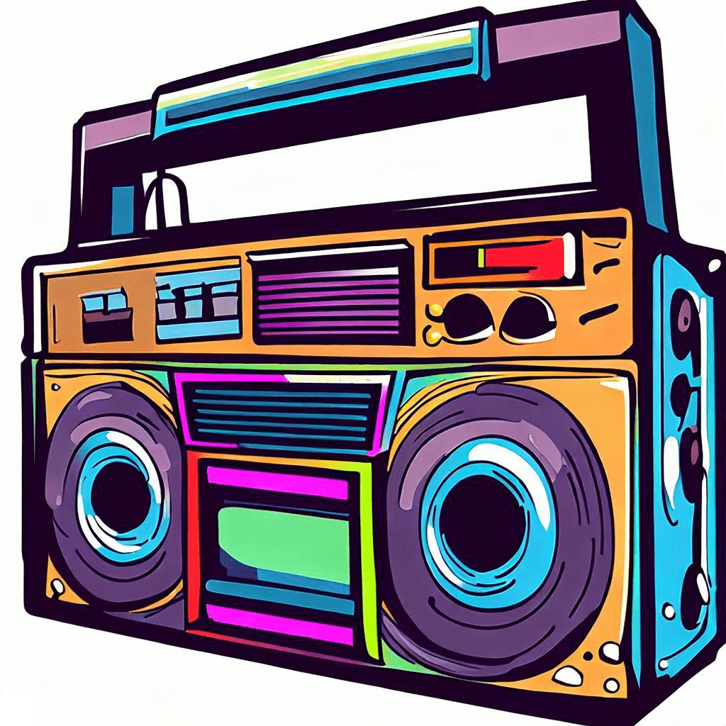 Free Boombox Clipart Png