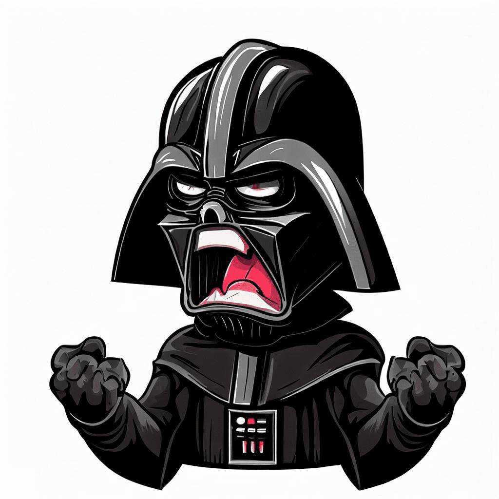 Funny Darth Vader Clipart