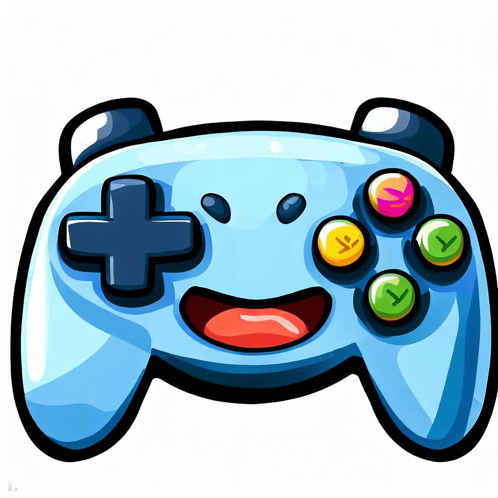 Funny Game Controller Clipart