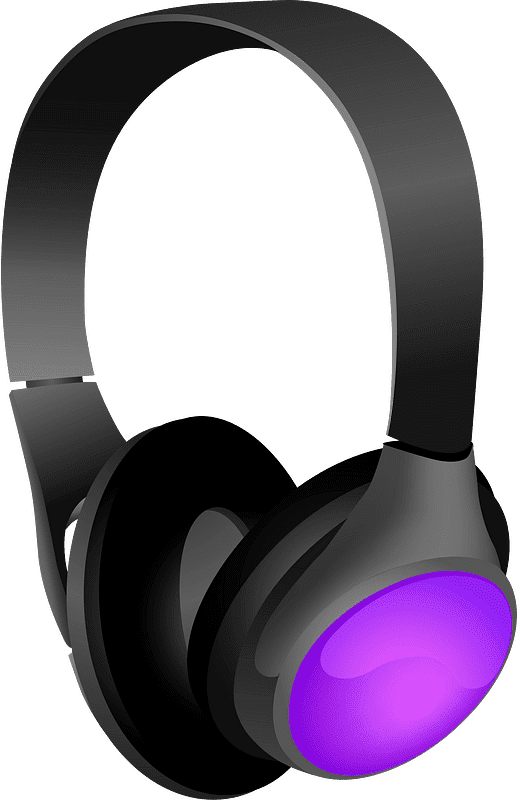 Headphones Clipart Transparent Image