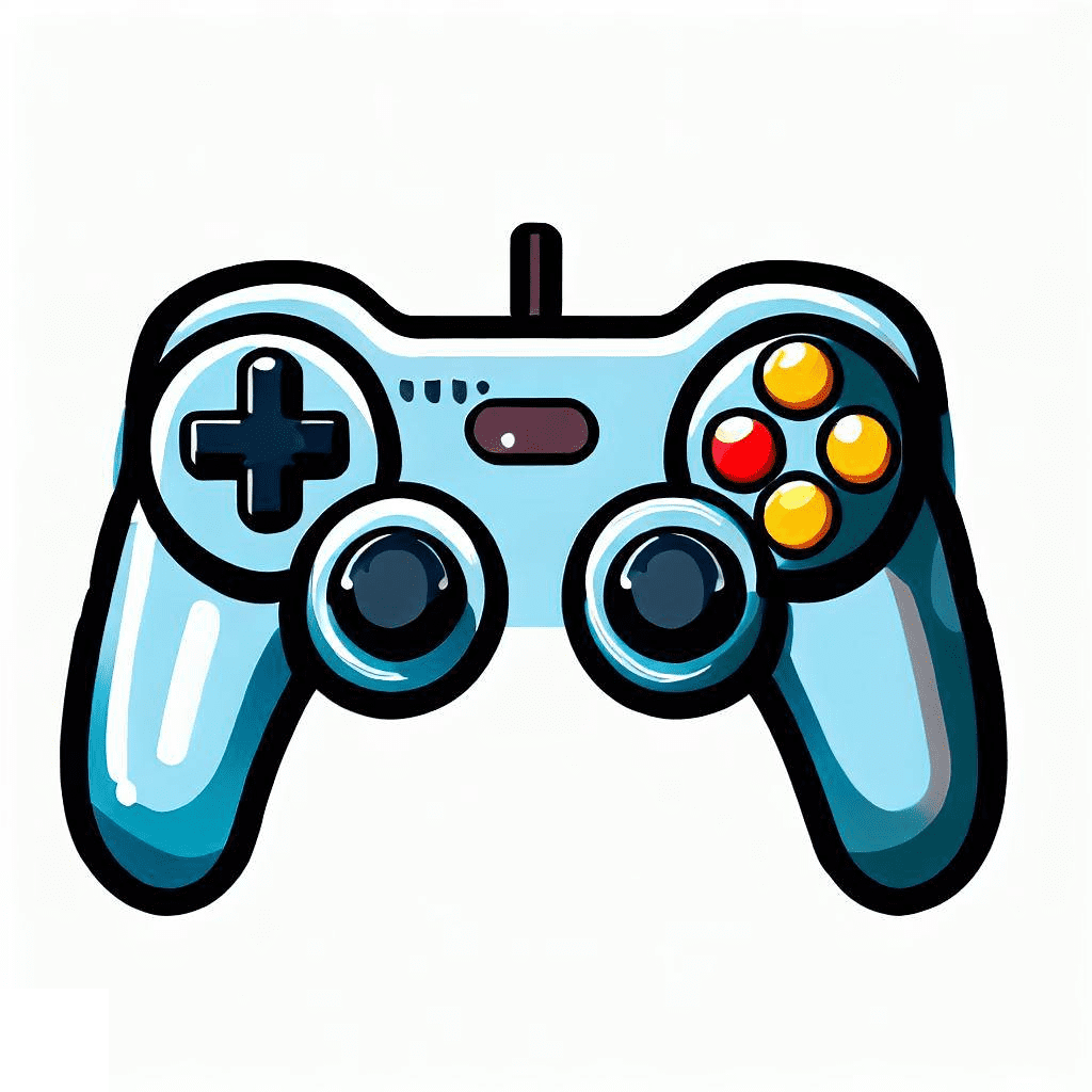 Image of Game Controller Clipart