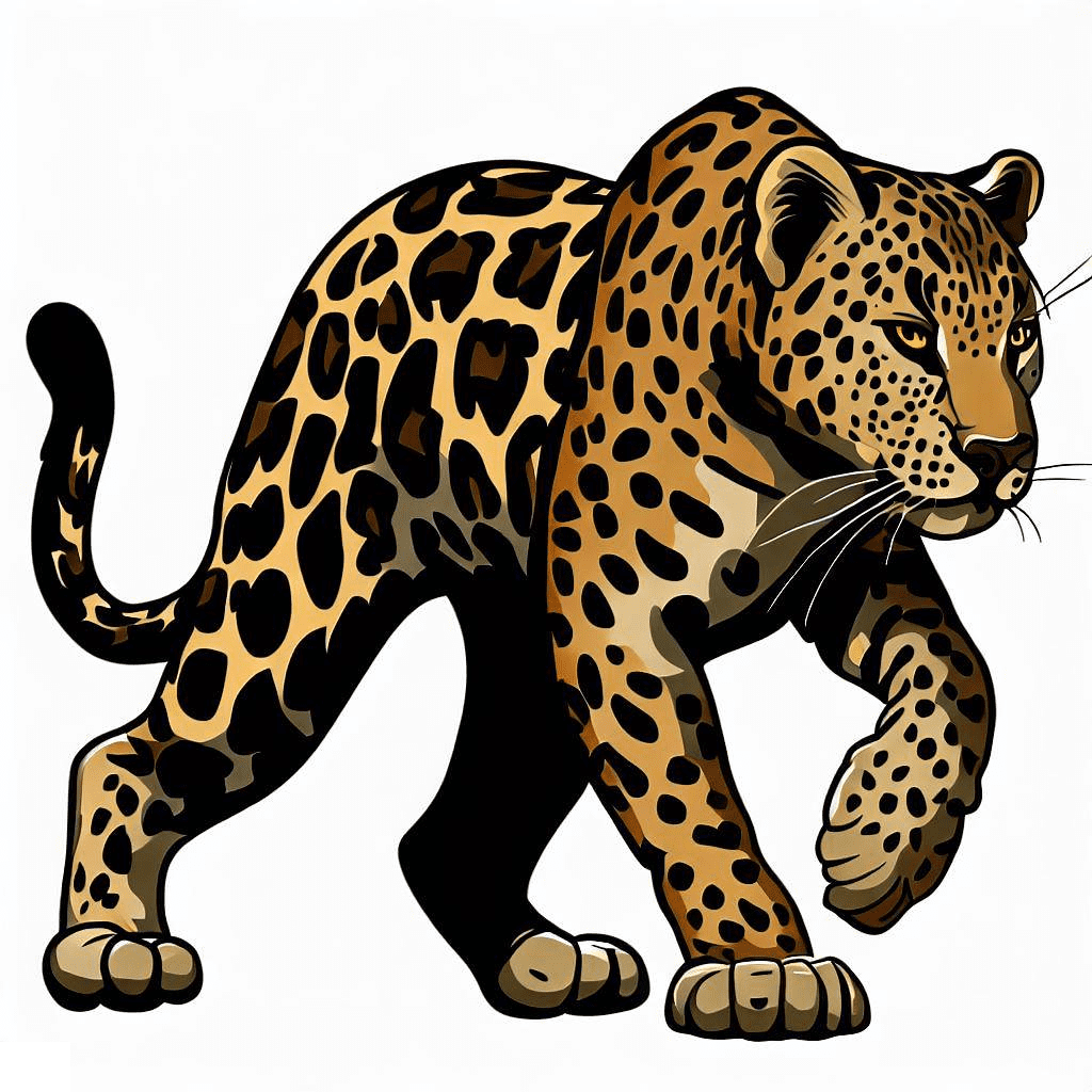 Leopard Clipart Free Pictures